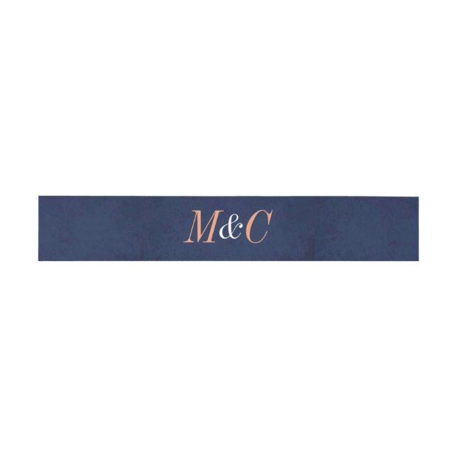 Bandeau De Faire-part Mariage Collection Belly Band (Plat)