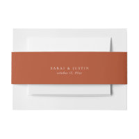 Mariage couleur orange en terre cuite solide