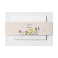 Mariage de Fleur sauvage d'aquarelle Jardin & Inse