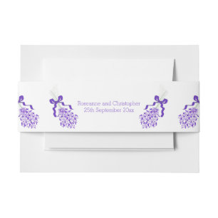 Bandeau De Faire-part Mariage de lavande