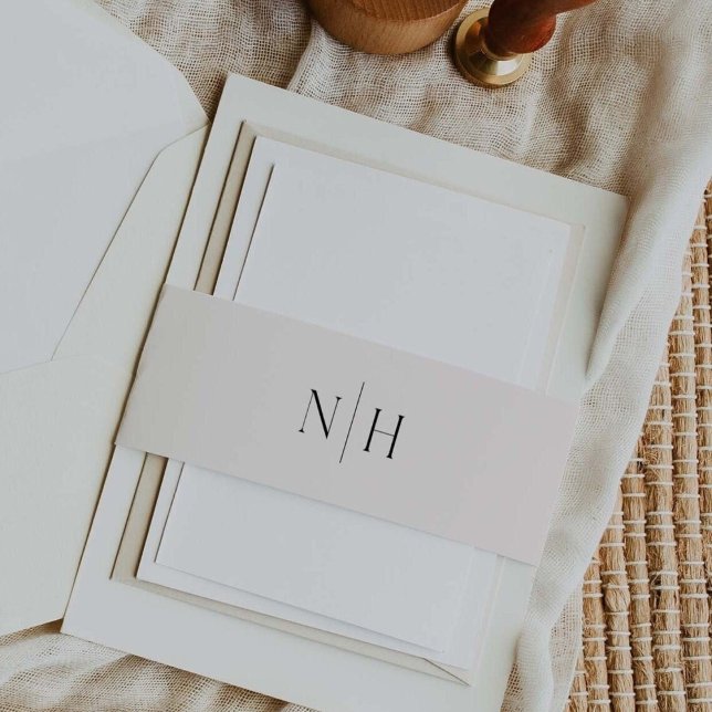 Bandeau De Faire-part Mariage De L'Invitation Bande Belly (Créateur téléchargé)