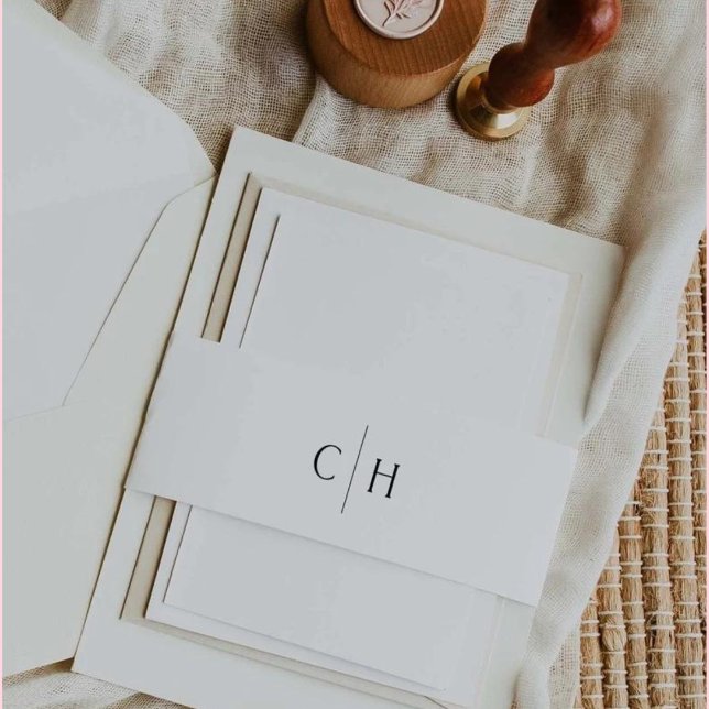 Bandeau De Faire-part Mariage De L'Invitation Bande Belly (Créateur téléchargé)