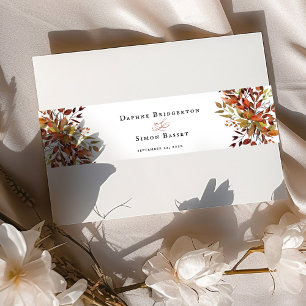 Bandeau De Faire-part Mariage de script de fin