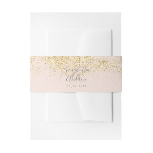 Bandeau De Faire-part mariage de typographie rose vif de la parties scin