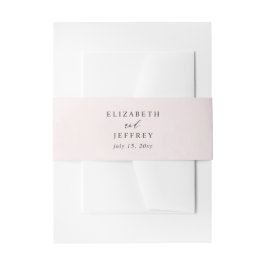Bandeau De Faire-part Mariage de vidage monographique