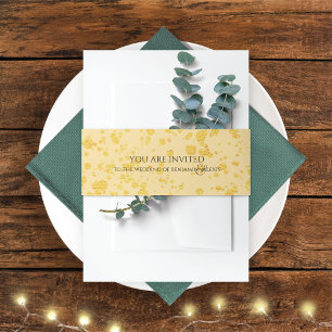Bandeau De Faire-part Mariage d'embellissement de Parties scintillant Go