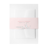 Mariage élégant Fleur sauvage rose à la main