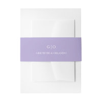 Mariage Élégant Lilas Classique
