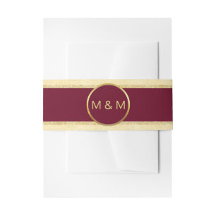 Bandeau De Faire-part Mariage élégant personnalisé de parties