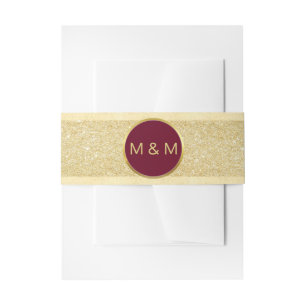 Bandeau De Faire-part Mariage élégant personnalisé de parties