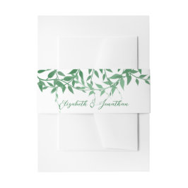 Bandeau De Faire-part Mariage Feuille rustique