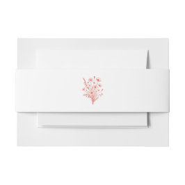 Bandeau De Faire-part Mariage fleur sauvage Elegance