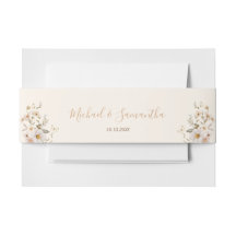 Mariage Fleur sauvage ivoire et blanc