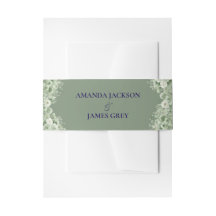 Mariage Floral Vert Sage et Blanc