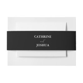 Bandeau De Faire-part Mariage moderne minimaliste