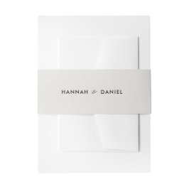 Bandeau De Faire-part Mariage moderne simple  personnalisé Modèle