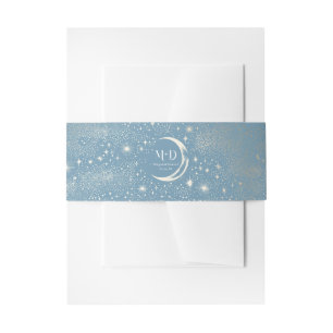 Bandeau De Faire-part Mariage mystique céleste de la Lune