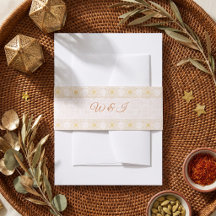 Mariage Ornemental Géométrique Élégant