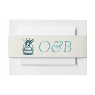 Bandeau De Faire-part Mariage surf Grooms