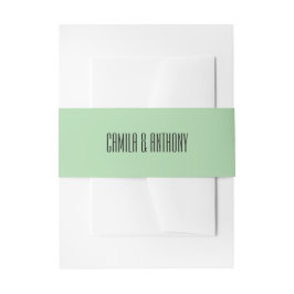 Bandeau De Faire-part Mariage turquoise