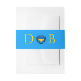 Bandeau De Faire-part Mariage ukrainien en couple