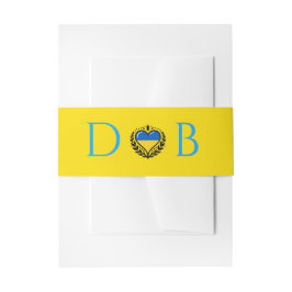 Bandeau De Faire-part Mariage ukrainien en couple