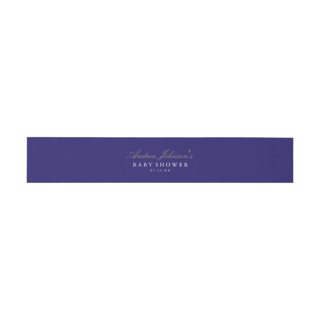Bandeau De Faire-part Marine nautique (Plat)