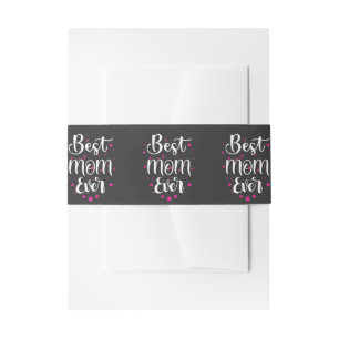 Bandeau De Faire-part Meilleure maman, petites étoiles