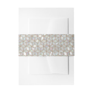 Bandeau De Faire-part Mère De Carreaux De Perle