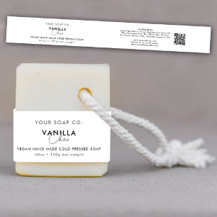 Bandeau De Faire-part Modèle de bande de savon de la barre cosmétique Ét