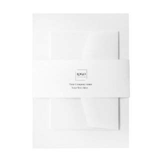 Bandeau De Faire-part Modèle de logo personnalisé élégant