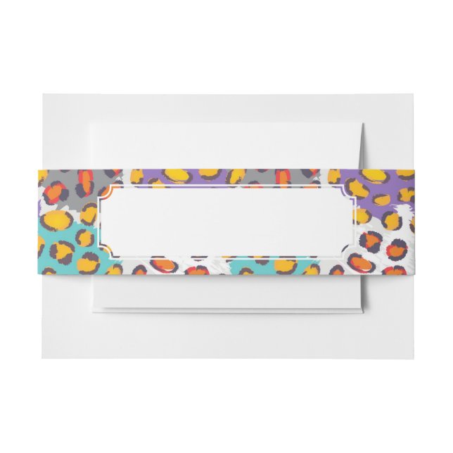 Bandeau De Faire-part Motif animal de faune (Devant Example)