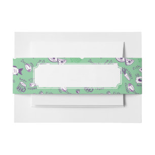 Bandeau De Faire-part Motif avec la nourriture