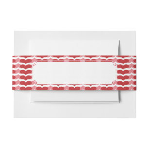 Bandeau De Faire-part Motif de coeur