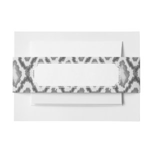 Bandeau De Faire-part Motif de peau de serpent de python