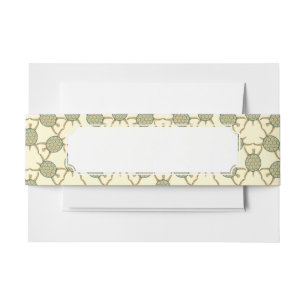 Bandeau De Faire-part Motif de tortue