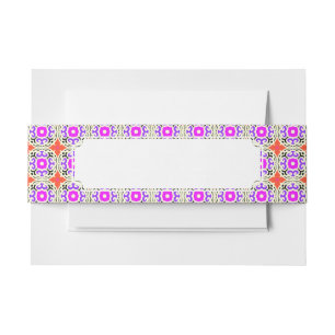 Bandeau De Faire-part Motif ethnique avec des motifs marocains