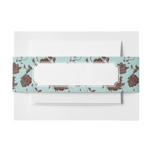 Bandeau De Faire-part Motif floral 13