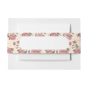 Bandeau De Faire-part Motif floral 5