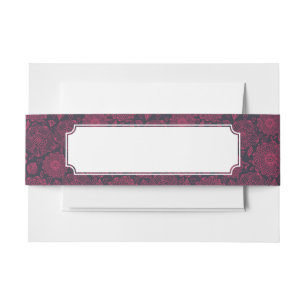 Bandeau De Faire-part Motif floral 5