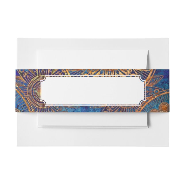 Bandeau De Faire-part Motif grunge d'art (Devant Example)