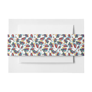Bandeau De Faire-part Motif lumineux de ketmie