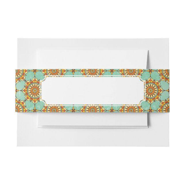 Bandeau De Faire-part Motif ornemental (Devant Example)