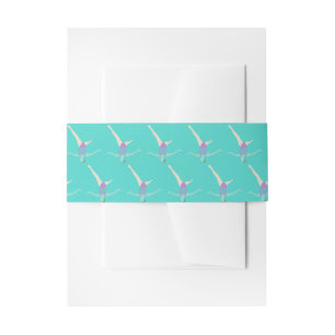 Bandeau De Faire-part Natation artistique