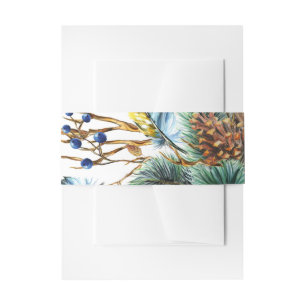 Bandeau De Faire-part Noël aquarelle