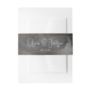 Bandeau De Faire-part Noms des mariées et des mariées Faire-part de mari