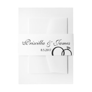 Bandeau De Faire-part Nous faisons Mariage