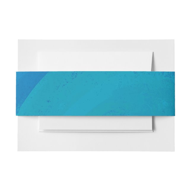 Bandeau De Faire-part Océan bleu (Devant Example)