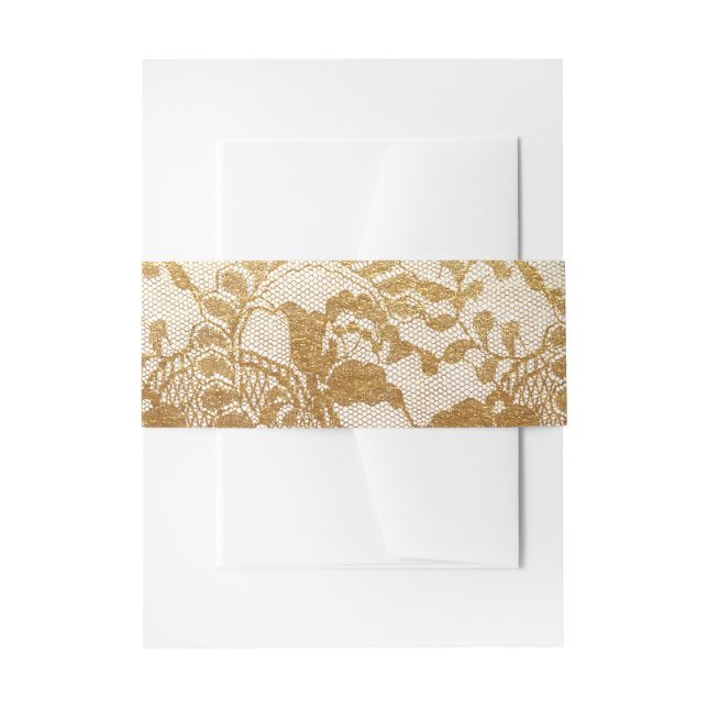 Bandeau De Faire-part Or (Devant example)