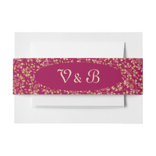 Bandeau De Faire-part Or médiéval